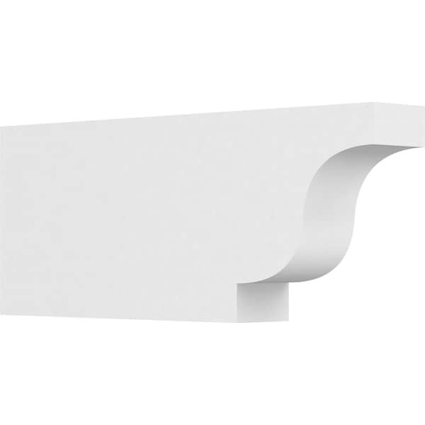 Ekena Millwork Standard Newport Architectural Grade PVC Rafter Tail, 3"W X 8"H X 20"L RFTP03X08X20NEW - main